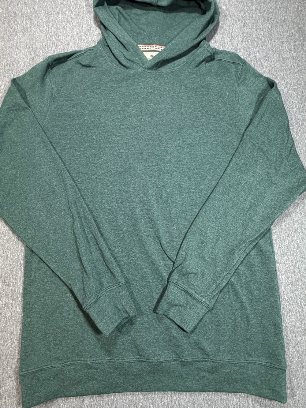 The Normal Brand Puremeso Hoodie Green Mens Medium Longsleeve